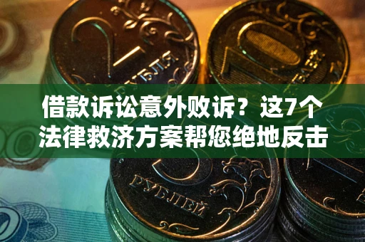 北京借款诉讼意外败诉？这7个法律救济方案帮您绝地反击！