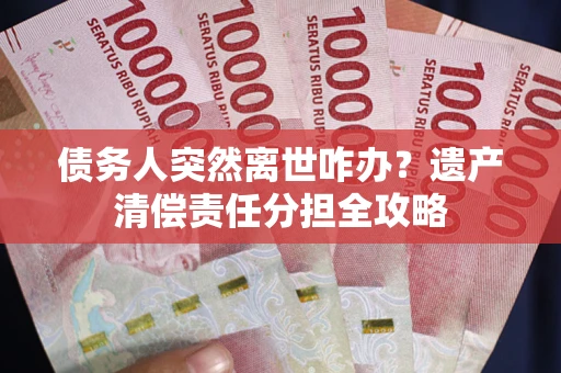 北京债务人突然离世咋办？遗产清偿责任分担全攻略