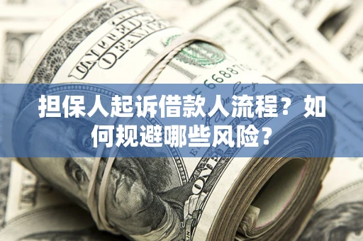 北京担保人起诉借款人流程？如何规避哪些风险？