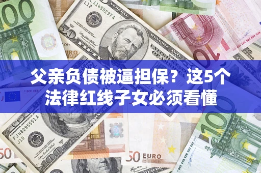北京父亲负债被逼担保？这5个法律红线子女必须看懂