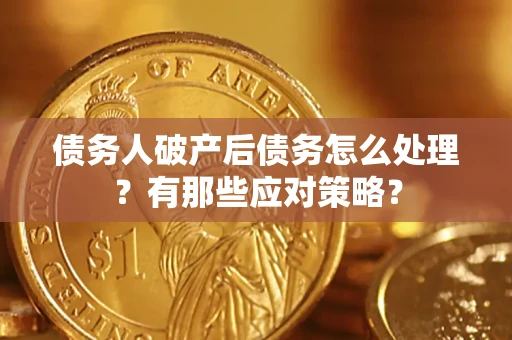 北京债务人破产后债务怎么处理？有那些应对策略？